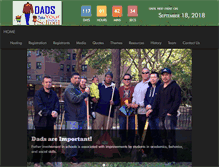 Tablet Screenshot of dadstakeyourchildtoschoolday.com